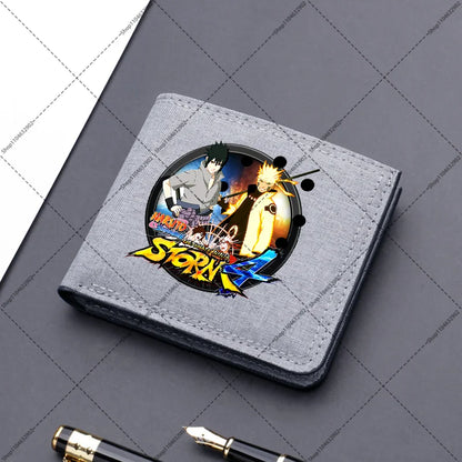 Naruto: Variotion Wallet Sasuke Sakura Cartoon Anime Pattern Portable Purses Boys Girls Cute Purse Women Creative Wallets Party Gifts