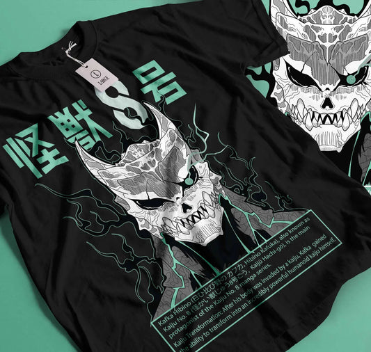 Kaiju No. 8 :T-shirt Mina Shiro kaij HoshinaGift Manga Best Anime Shirt allsize361