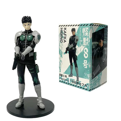 Kaiju No. 8 :  Amine  Figure Kafka Hibino Mina Ashiro Skeleton Creative PVC Model Toys Kids Action Statue Doll Gifts