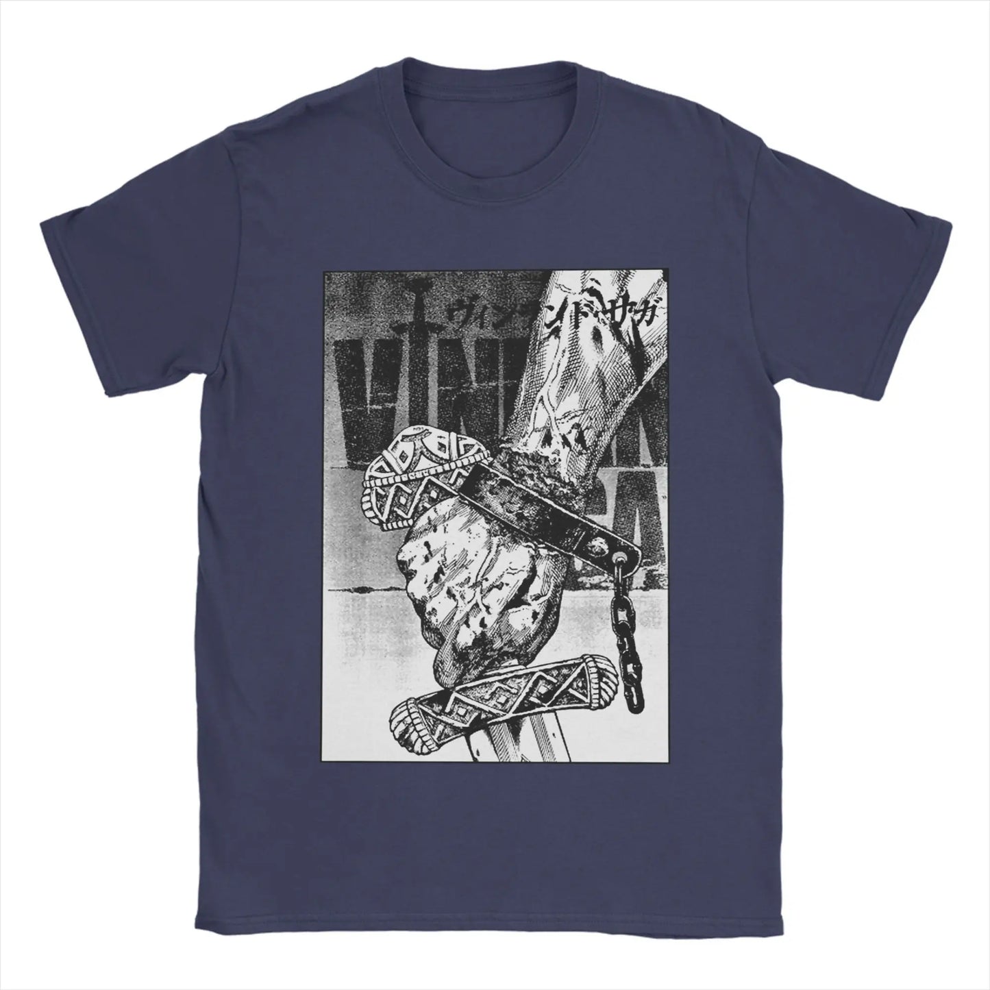 Vinland Saga: T Shirt Men's Pure Summer Fun T-Shirt Crewneck Tees Short Sleeve Clothes Adult