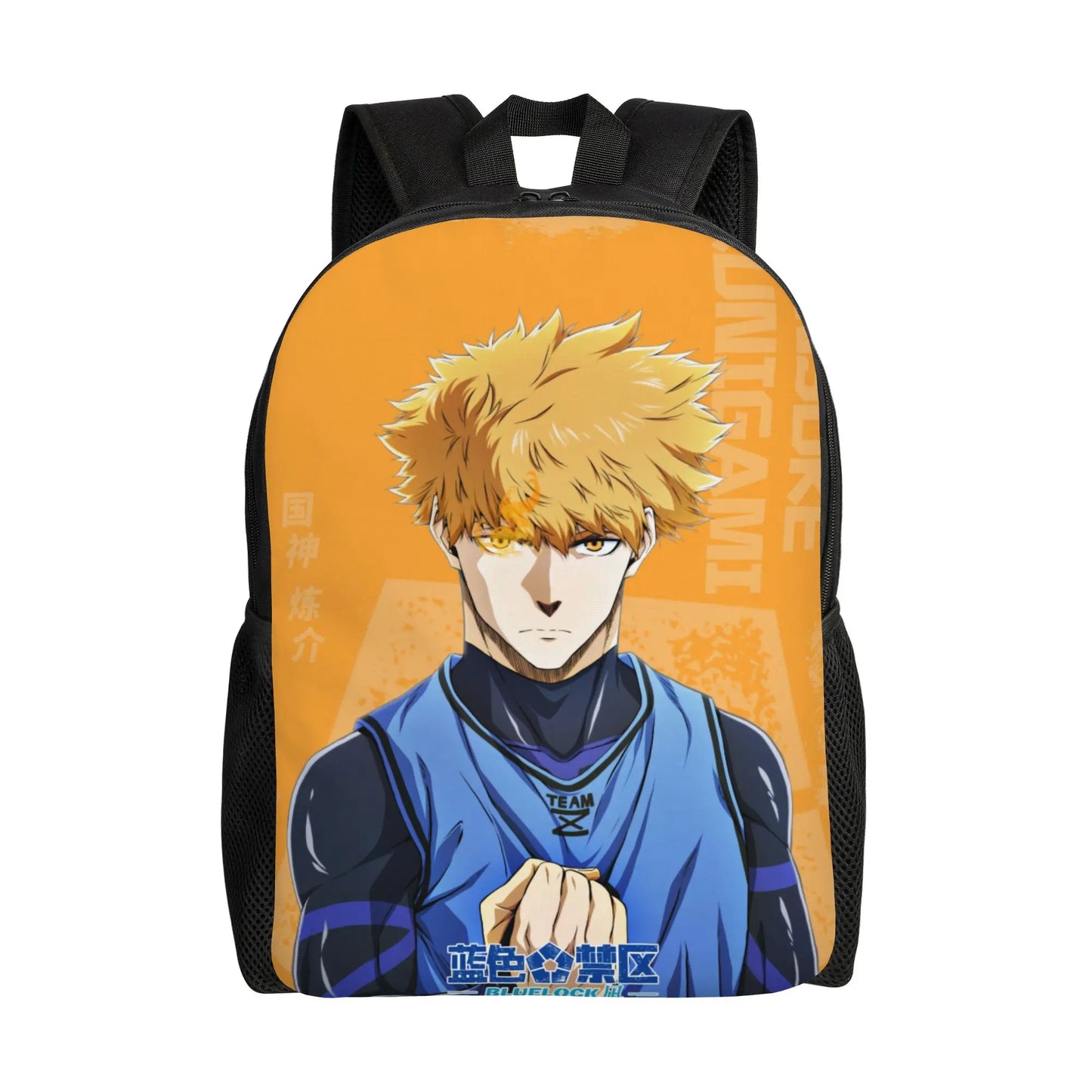 Blue Lock:  Backpack Trend Children School Bag  Laptop Backpack Kids Travel Shoulder Bag
