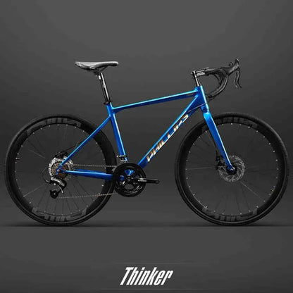 Yowamushi Pedal: 700c Aluminium Alloy Racing Road Bicycles Super light Gravel Road Bickes City Commuting Variable Speed Bicycle 27/30 Speed Bike