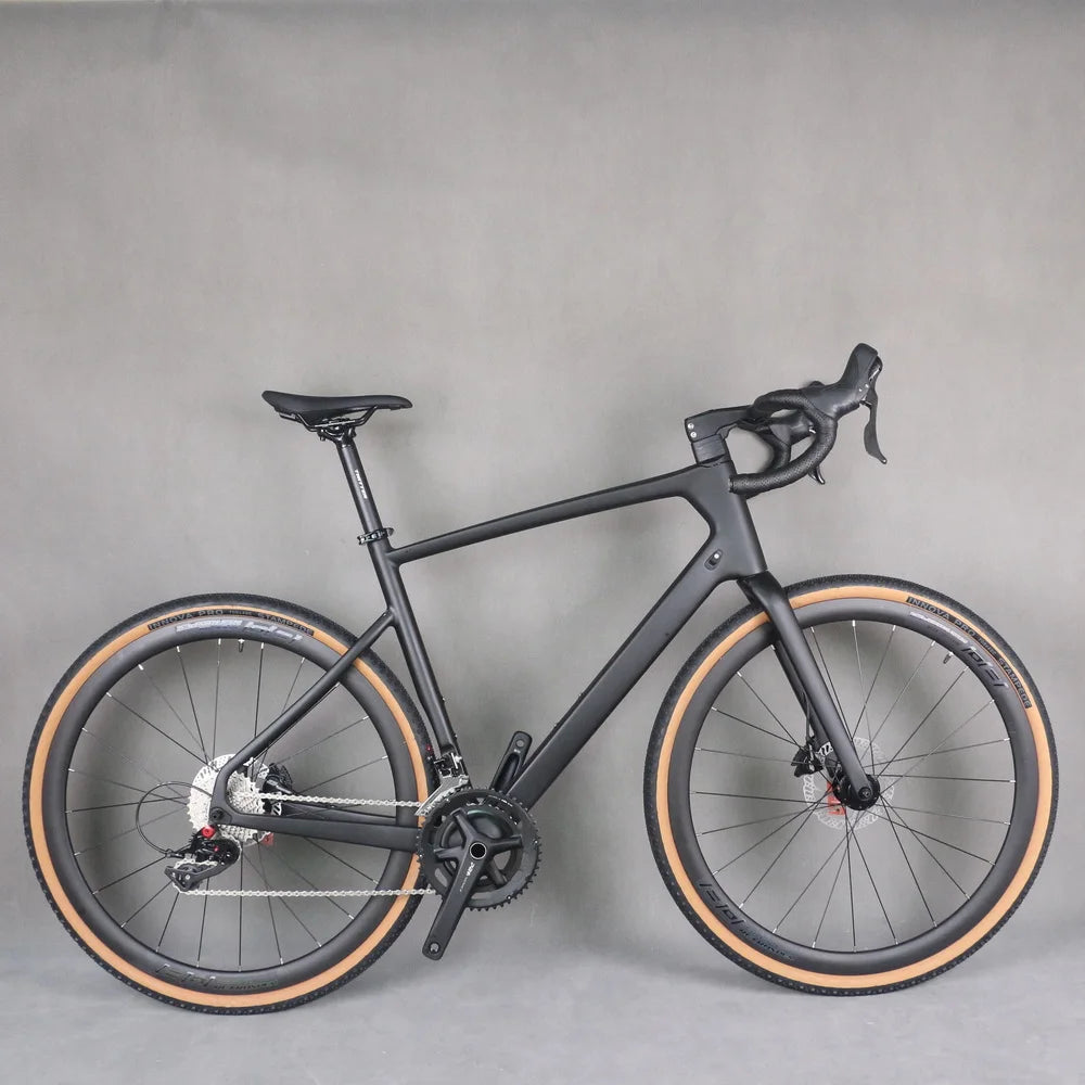 Yowamushi Pedal: SENSAH 1X12S Hydraulic Groupset Gravel Bike Cyclocrossy Bicycle GR042 Aluminum Wheelset 45/48/51/54cm Size
