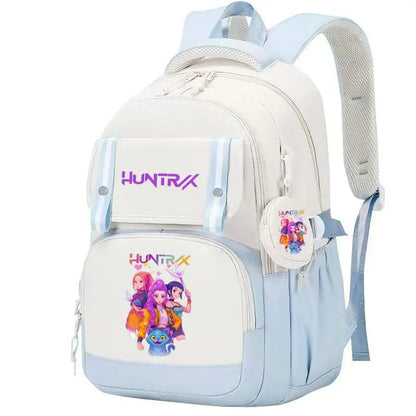 KPop Demon Hunters: Backpack Print Capacity Lightweight Daypack Schoolbag Girl Casual Travel Commute Bag