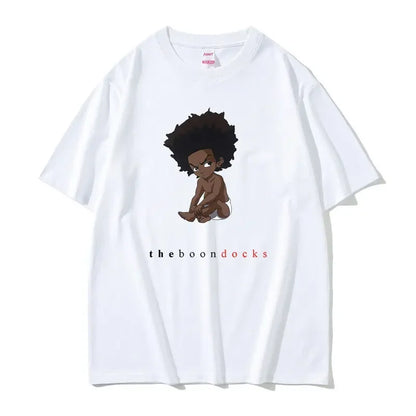 The Boondocks: Graphic Tshirt Funny Men Women Cosplay Rapper The Notorious Big Ready To Die Print T-shirts Biggie Smalls T Shirt