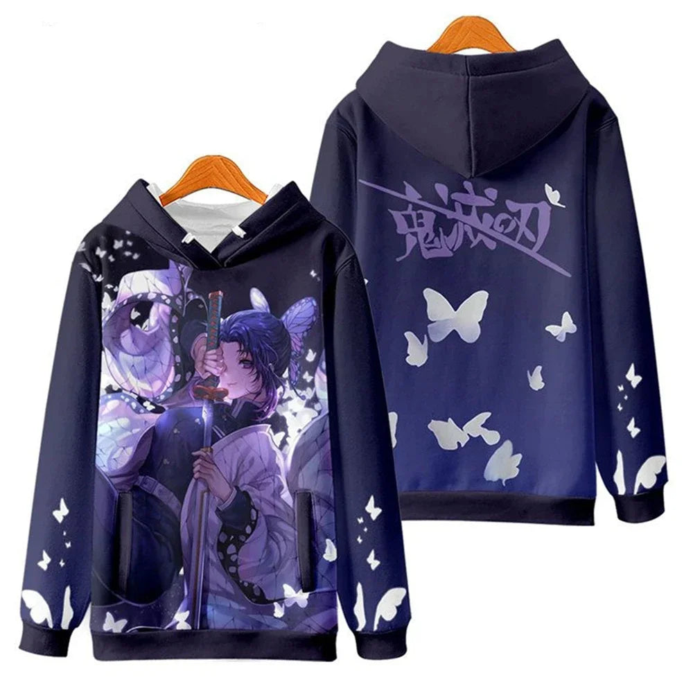 Demon Slayer: Hoodie - KIDS AND ADULTS -  Adult Casual