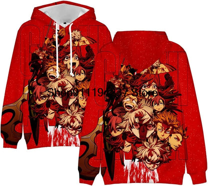 Gachiakuta: Hoodie Manga Long Sleeve Streetwear Women Men Hooded Sweatshirt 3D Clothes