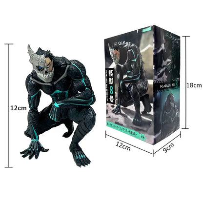 Kaiju No. 8 :  Amine  Figure Kafka Hibino Mina Ashiro Skeleton Creative PVC Model Toys Kids Action Statue Doll Gifts