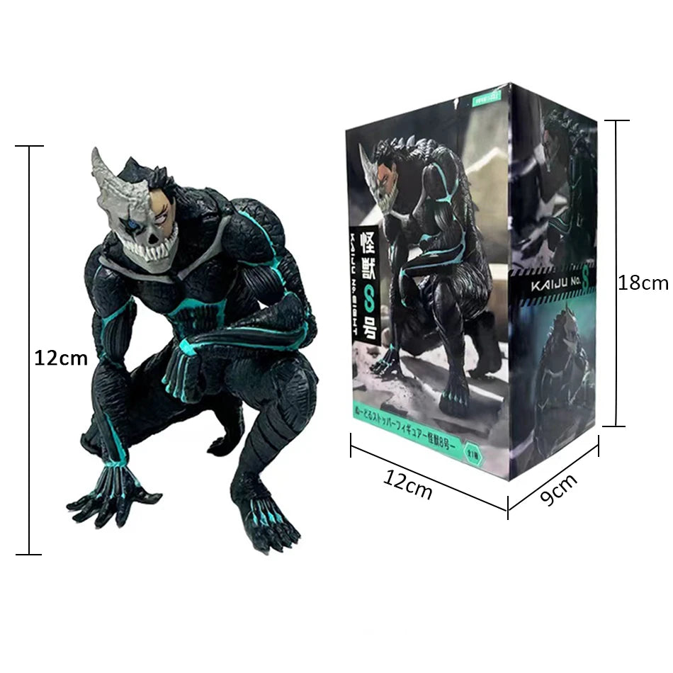 Kaiju No. 8 :  Amine  Figure Kafka Hibino Mina Ashiro Skeleton Creative PVC Model Toys Kids Action Statue Doll Gifts