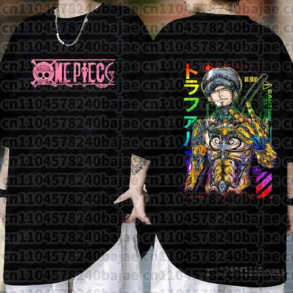 One Piece: Monkey D Luffy Anime T Shirt Men Women Summer Cotton Short Sleeve Tee Cartoon Print Streetwear Casual Graphic Top 2026