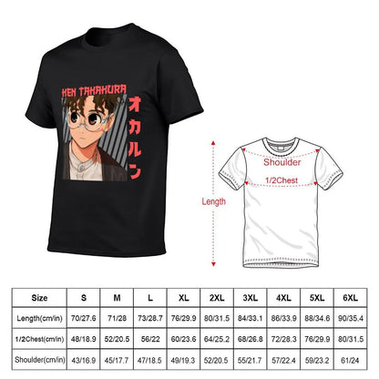 Dandadan: Okarun In Japanese - Ken Takakura T-shirt anime clothes new edition sublime