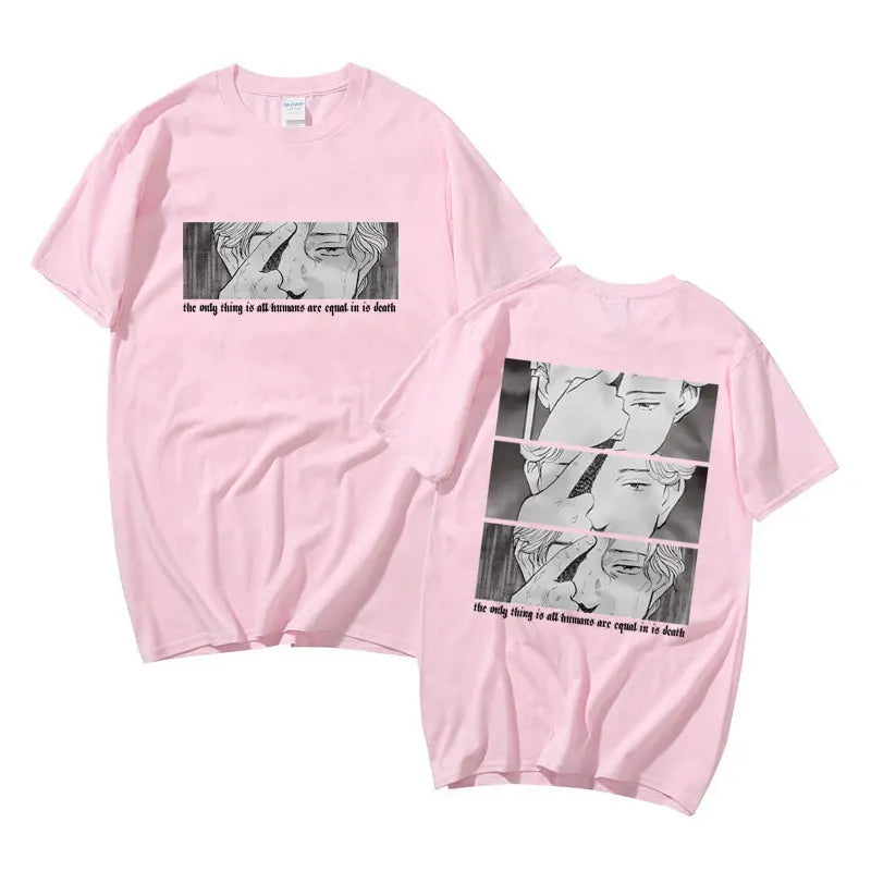 Vinland Saga: New Men T-shirt Anime Monster Naoki Urasawa T Shirt  Tshirt The Onlg Thing Is All Humans Are Equal In Is Denth Tees