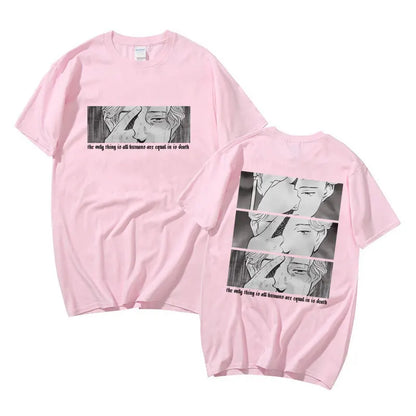 Vinland Saga: New Men T-shirt Anime Monster Naoki Urasawa T Shirt  Tshirt The Onlg Thing Is All Humans Are Equal In Is Denth Tees