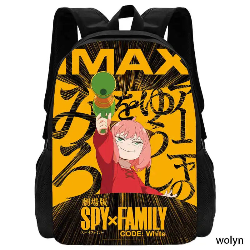 Spy X Family: Backpack for School Bags for Light Weight Backpack
