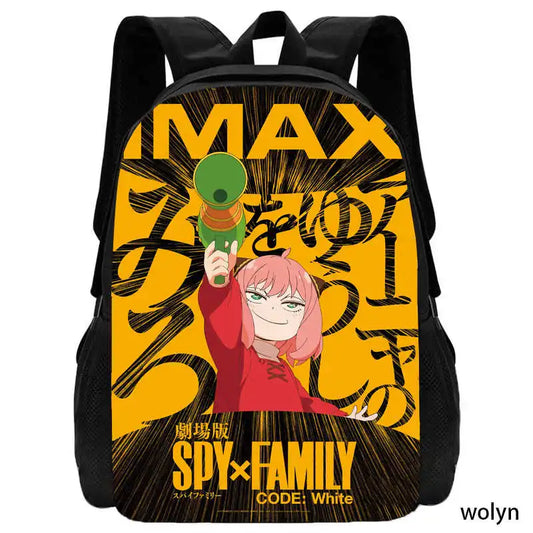 Spy X Family: Backpack for School Bags for Light Weight Backpack