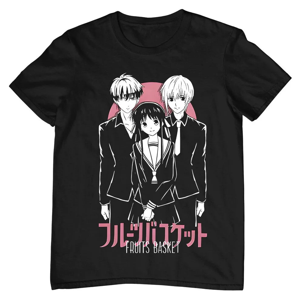 Fruits Basket: T-Shirt,Kyo Sohma,Kawaii,Kyo Sohma,Harajuku,anime
