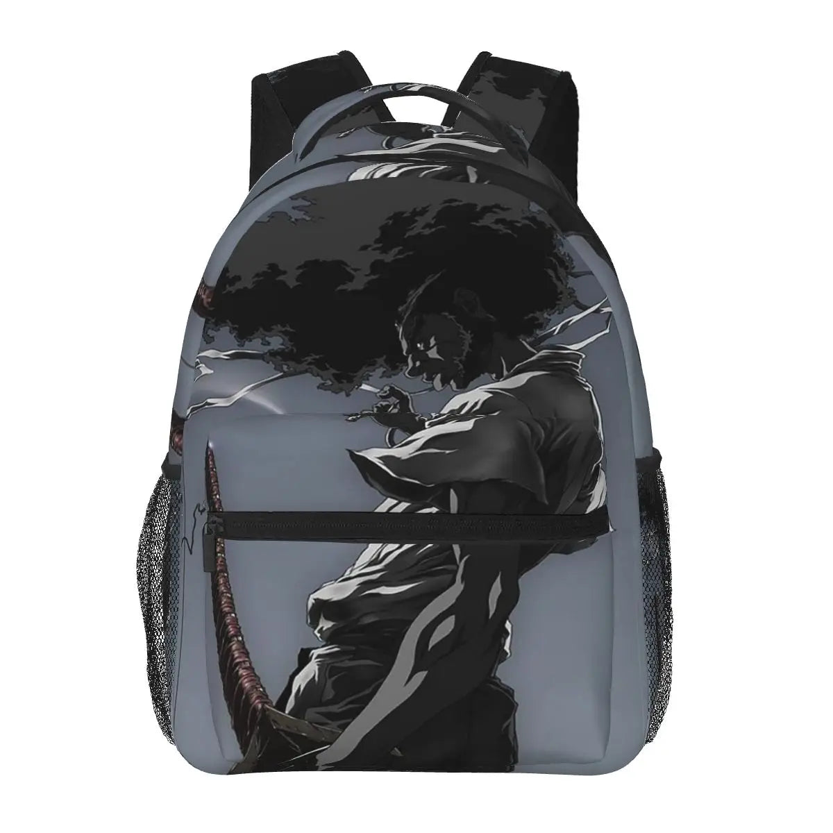 Afro Samurai: Backpack Hot Sale Daypack Large Capacity School Bag Shoulder Bags