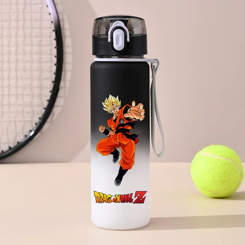 Dragon Ball : 550ml Son Goku SaiyanOutdoor Sports Portable Large Capacity Water Bottle Drinking Water Cup Holiday Childrens Gifts