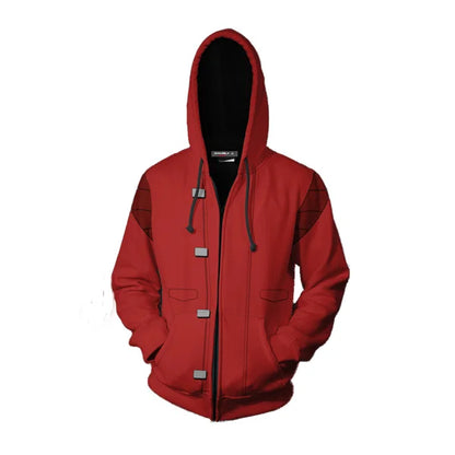 Akira: Kaneda Hoodie Cosplay red Jacket coat Men Sweatshirts