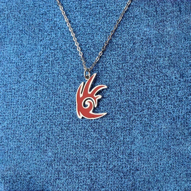 Sonic the Hedgehog: Shadow Hedgehog Anime Game Figure Necklace Sonics Cartoon Peripherals Symbol Pendants Cospaly Decorate Birthday Gift Toy Kid