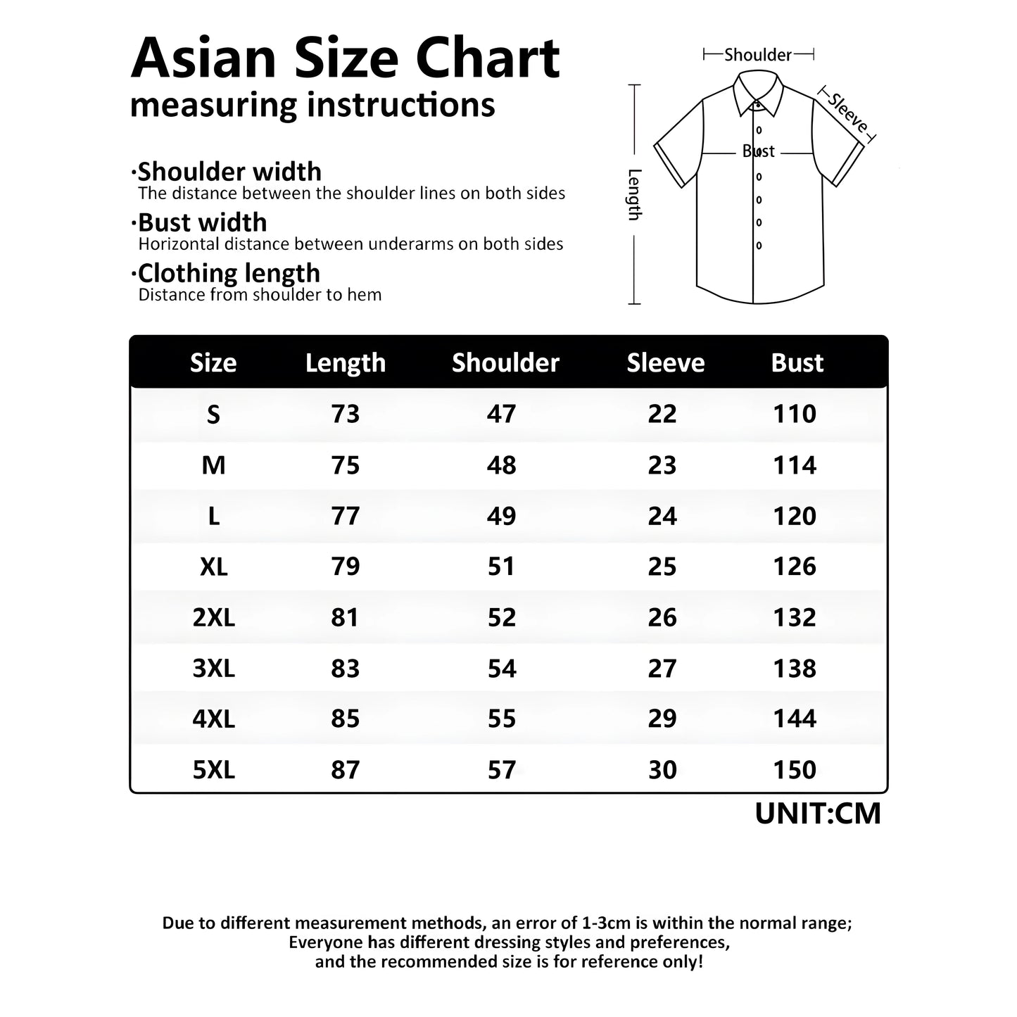 Attack on Titan: Casual Short Sleeve Shirt Loose Unisex Button Print Pattern Top