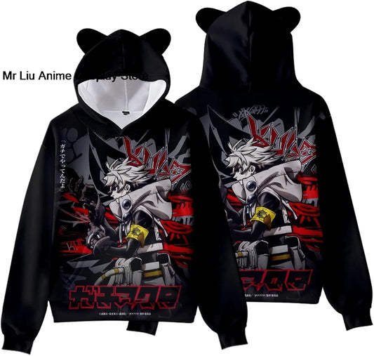 Gachiakuta: Hoodie Sweatshirt Sweater Costume Clothing Pullover Hooded with Ear Hat