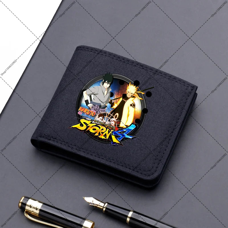 Naruto: Variotion Wallet Sasuke Sakura Cartoon Anime Pattern Portable Purses Boys Girls Cute Purse Women Creative Wallets Party Gifts