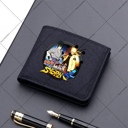 Naruto: Variotion Wallet Sasuke Sakura Cartoon Anime Pattern Portable Purses Boys Girls Cute Purse Women Creative Wallets Party Gifts
