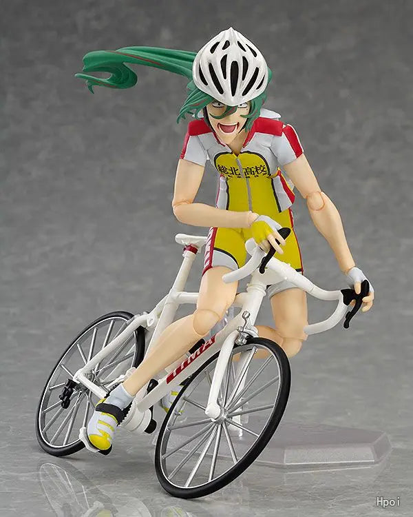 Yowamushi Pedal: Figma#251 GRANDE ROAD Yusuke Makishima 15.5cm PVC Anime Figure Toy Gift Ornament