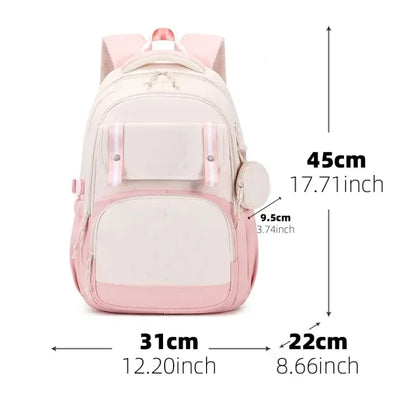 KPop Demon Hunters: Backpack Print Capacity Lightweight Daypack Schoolbag Girl Casual Travel Commute Bag