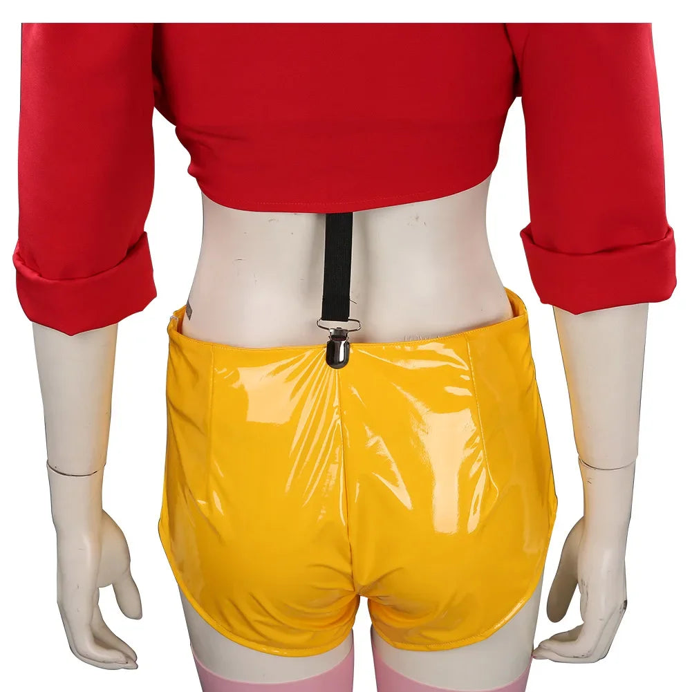 Cowboy Bebop: Cosplay MINISO Faye Valentine Fantasy Anime Costume Disguise Adult Women Cosplay Roleplay Fantasia Outfits Female