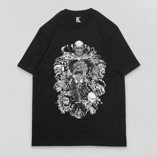 Attack on Titan Levi: Ackerman Print T-shirt Women's Men's Anime Short Sleeves Ovesized Graphics Y2k Tee T-shirt Clothing