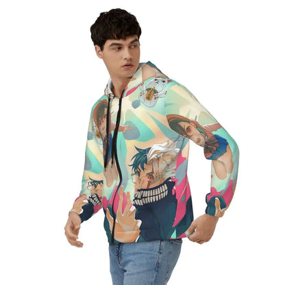 Dandadan: Zipper Hoodies Hip Hop Pullover Autumn Winter Men Women Sweatshirts Long Sleeve Tops
