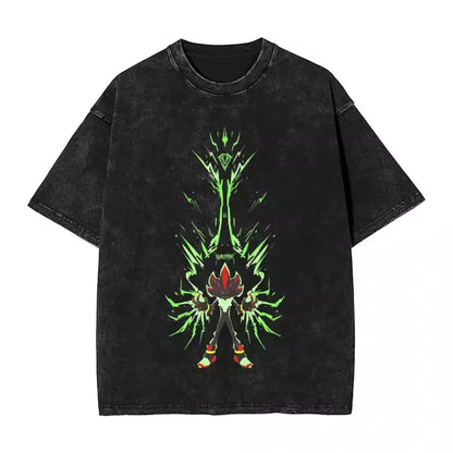 Sonic the Hedgehog: Shadow Cotton High Quality t shirt designer men t-shirts y2k streetwear manga unisex clothes