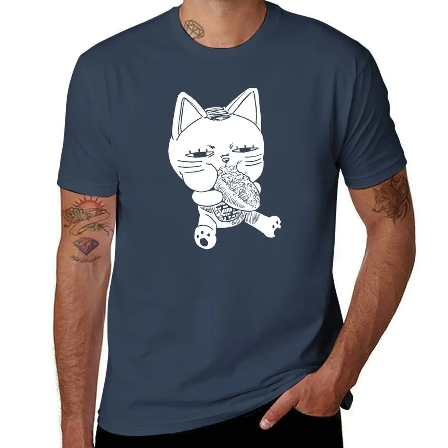 Dandadan: Turbo Cat T-Shirt Vintage Style