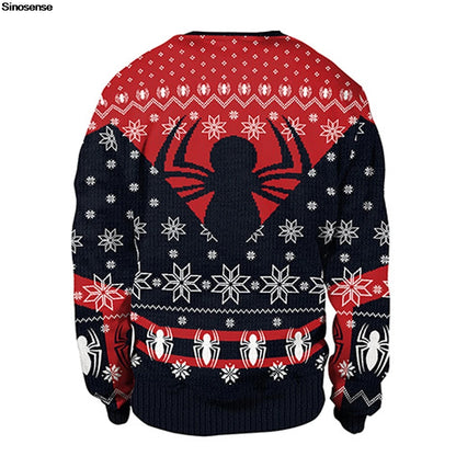 Spider-Man -- Wonder Woman: Ugly Christmas Sweater