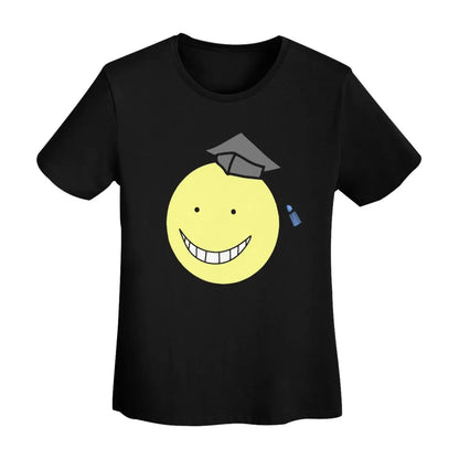 Assassination Classroom: Octopus Koro Sensei T-Shirt Women Short Sleeve T Shirts O-Neck Clothes Cotton Summer Tees Streetwear