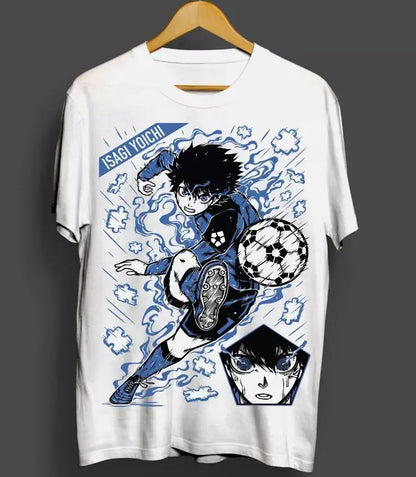 Blue Lock: Yoichi Isagi anime gift shirt,Meguru Bachira,Kunigami,Rin Itoshi,Nagi