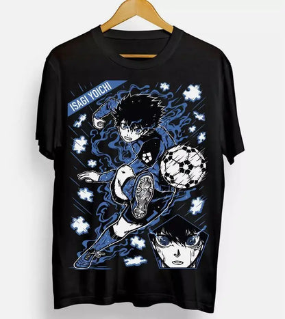 Blue Lock: Yoichi Isagi anime gift shirt,Meguru Bachira,Kunigami,Rin Itoshi,Nagi