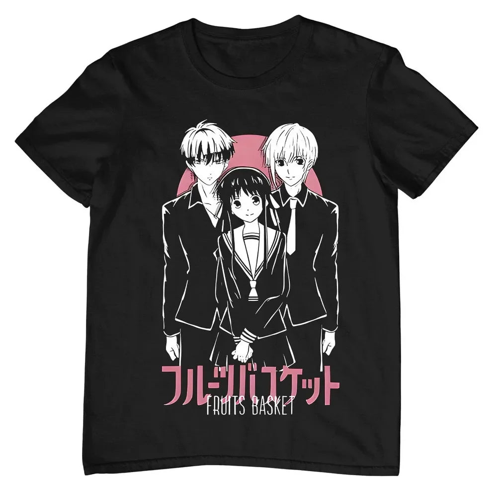 Fruits Basket: T-Shirt,Kyo Sohma,Kawaii,Kyo Sohma,Harajuku,anime