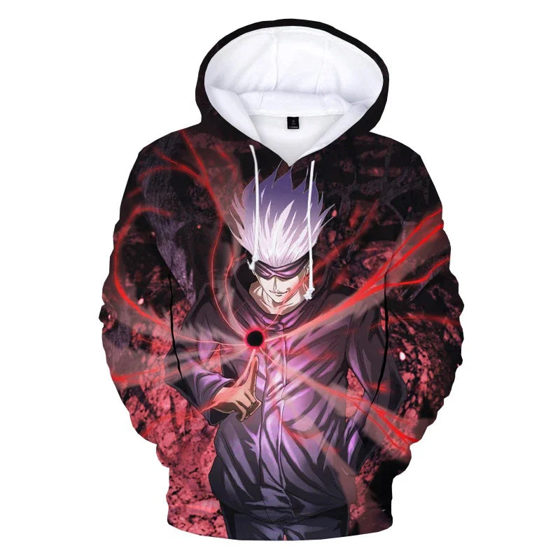 Jujutsu Kaisen: Hoodies Sweatshirts Men/Women Fashion Streetwear Autumn Winter y2k Plus Size Men's Clothing ﻿