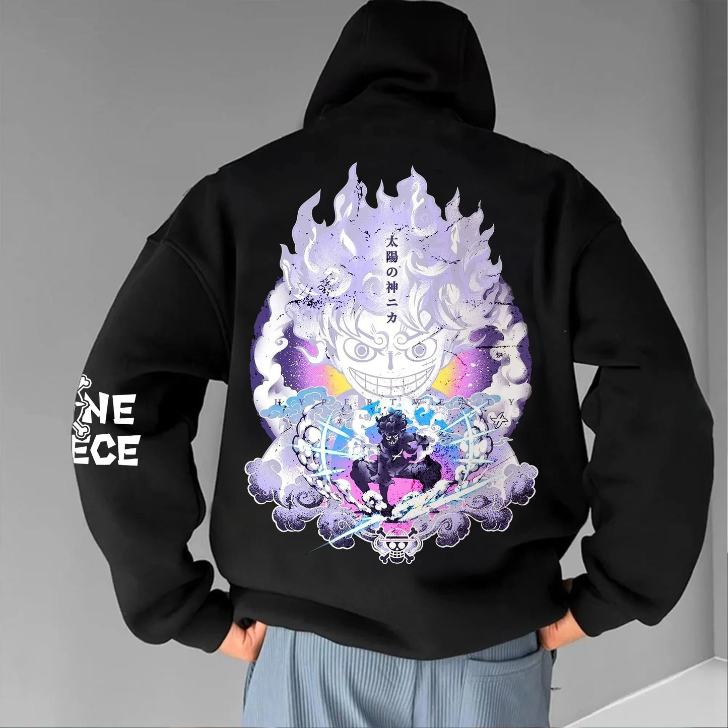 2025 Latest ONE PIECE Animation Hoodie Pure Cotton Casual Trend Sports Autumn and Winter Men's and Women's Hoodies
