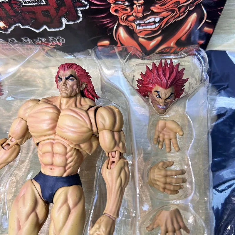 Baki: Hanma Son Of Ogre Action Figure Hanma Yuujiro Figurine Ko Fighting PVC Collection Anime Yujiro Figures Model Toys Gifts