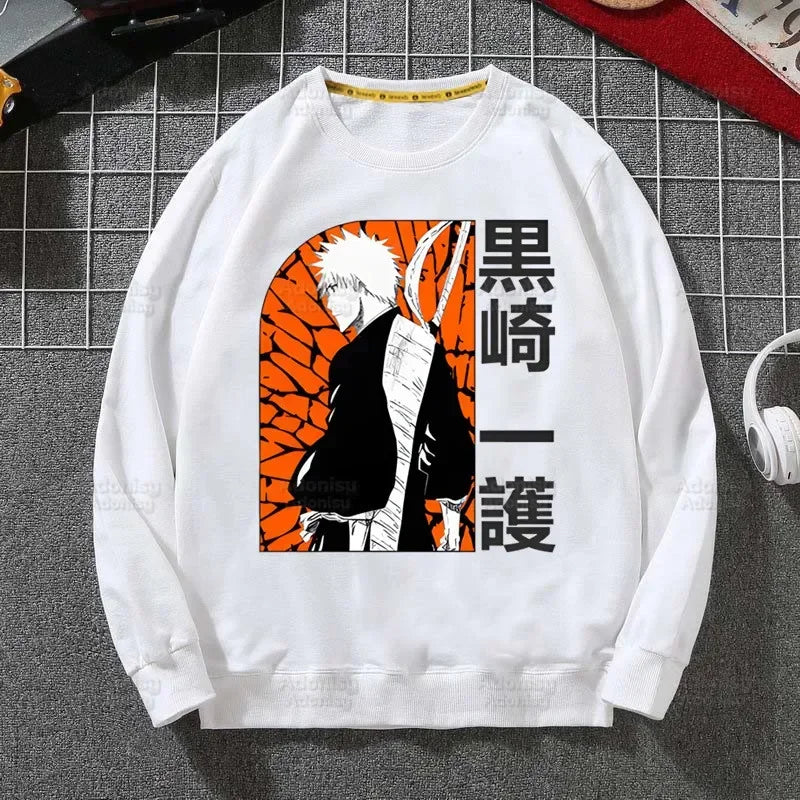 Bleach: Kurosaki Ichigo Autumn Pullover Sweatshirts