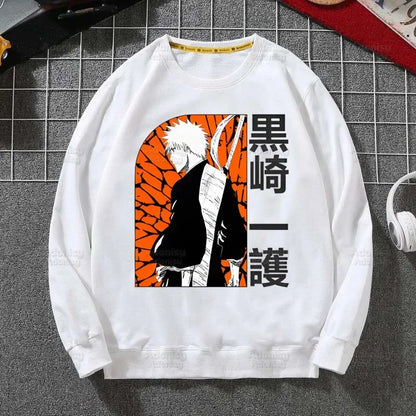 Bleach: Kurosaki Ichigo Autumn Pullover Sweatshirts