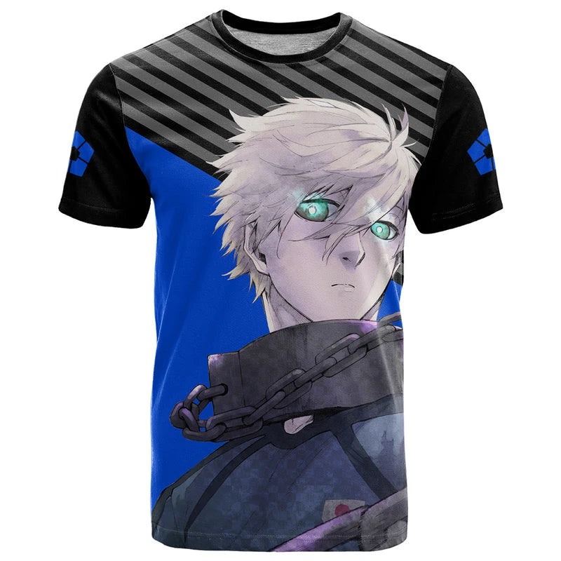 Blue Lock:  3D Printed T Shirt Fashion Harajuku Style Y2k Football T-shirt Oversized Short Sleeve Tops