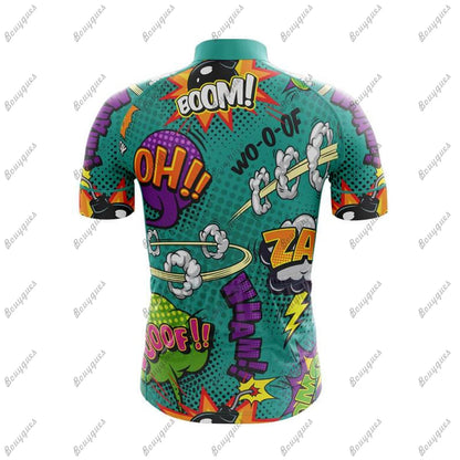 Yowamushi Pedal: Team Men Cycling Jersey MTB Maillot Bike Shirt Downhill Jersey High Quality Pro Team Tricota Mountain Bicycle Clothing