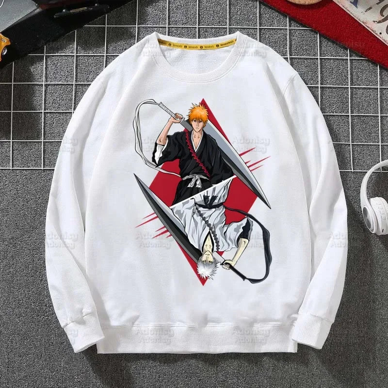 Bleach: Kurosaki Ichigo Autumn Pullover Sweatshirts