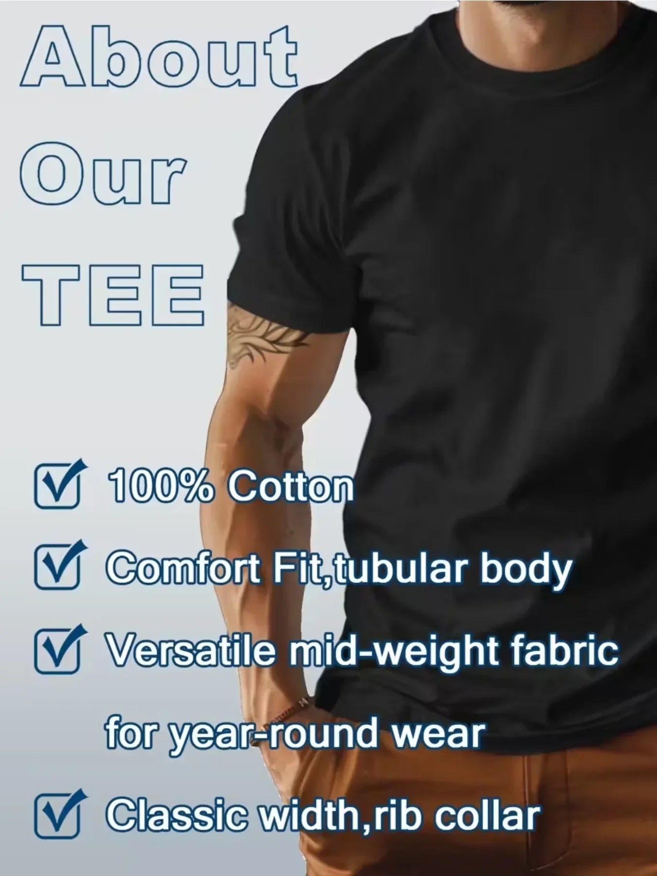 Blue Lock: Manga T-Shirt - 100% Cotton, Men's Couples Gym/Outdoor Anime Casual Tee