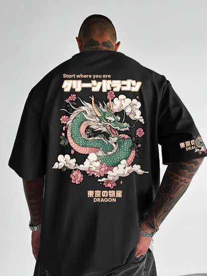 Dragon Ball: Print Harajuku Y2K Men Women T-shirt Outdoor Street Casual Trendy Loose Sport Comfort Versatile Short-sleeve Summer